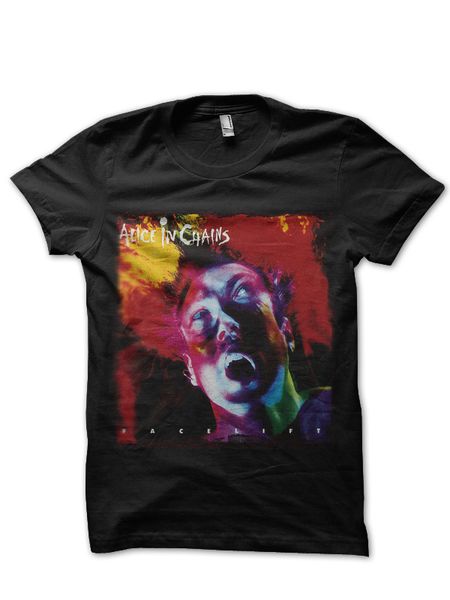 

alice in chains black t shirt