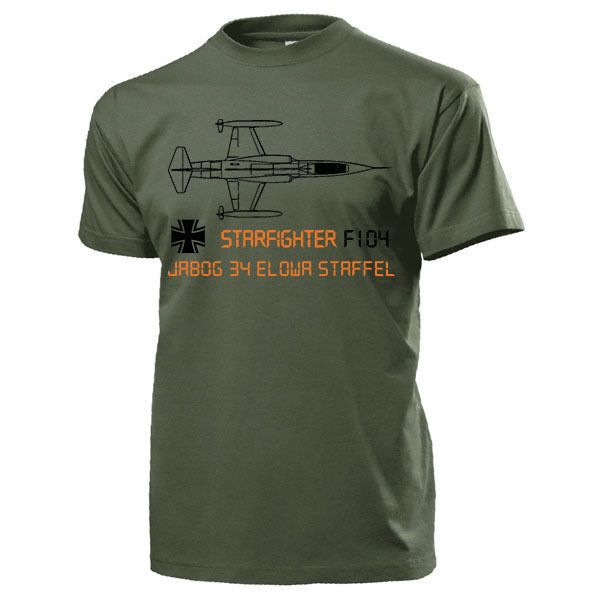 

2019 fashion jabog 34 elowa stff f104 starfighter jagdbombengeschwader - t shirt tee shirt