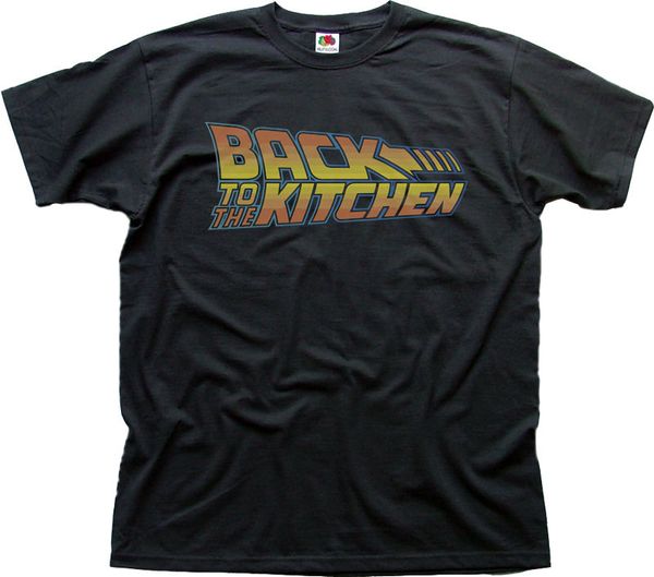 

back to the kitchen future logo фильм печатный футболки 9945 шею самый лучший продавая мужчина natural cotton t shirt top tee