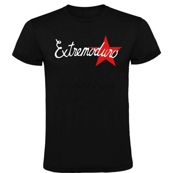 

camiseta negra extremoduro logo hombre talla s m l xl xxl 100% algod&oacuten summer style tee shirt