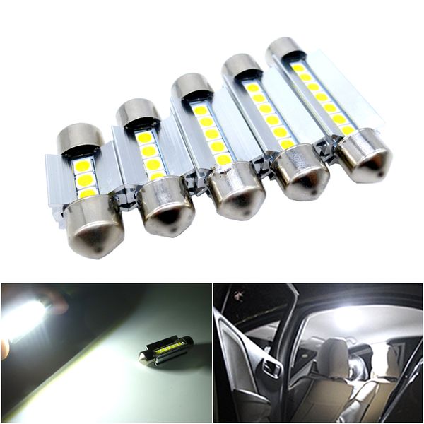 

2x c5w led canbus bulb festoon car interior lights dome lamp for mitsubishi lancer 9 10 i200 asx pajero 4 for tiida