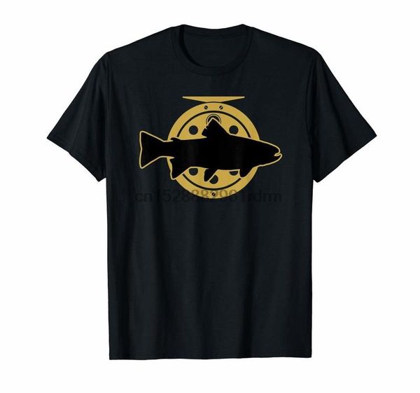

clothing brook trout fly fishing shirt with fly reel fisherman gift t 9704