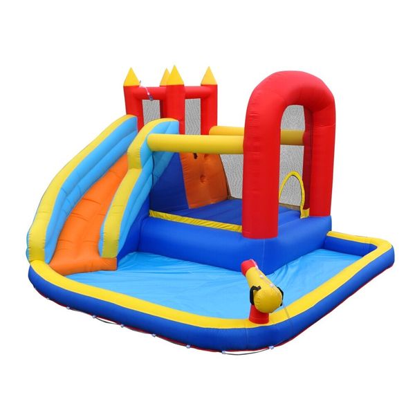 

nflatable замок струи воды слайд-бытовой батут детский батут детский сад малого и среднего игрушки аттракционами размера