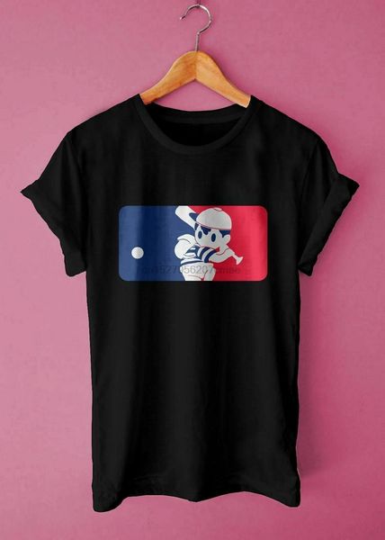 

new earthbound нсс baseball лига logo t-shirt сша размер em1