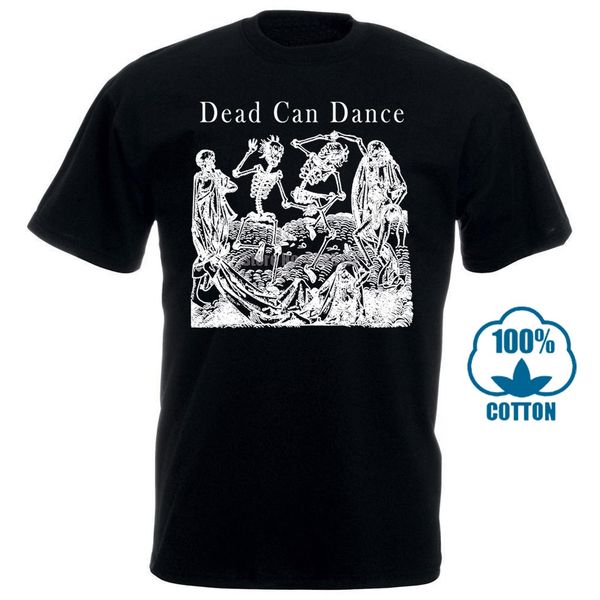 

vintage dead can dance skeletons goth bauhaus punk men t shirt reprint 011664
