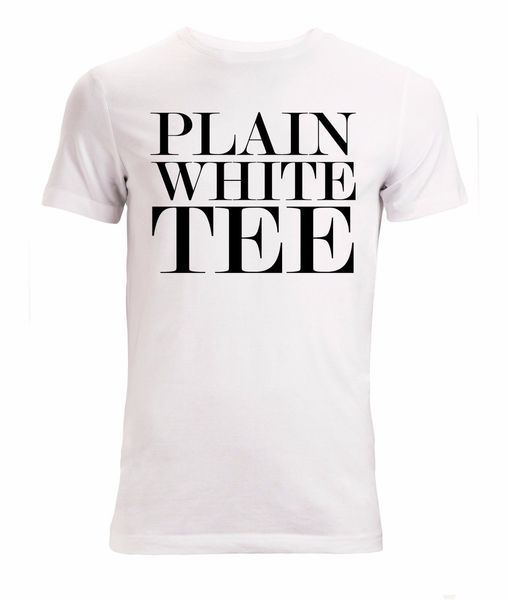 

new fashion cool casual t shirts plain white tee funny black slogan men's (woman's available) t shirt white summer tee shirt