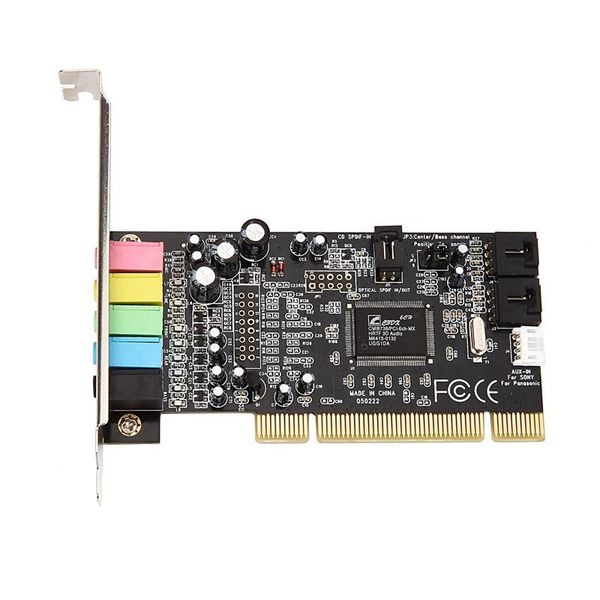 

pci sound card encoding 6 audio sound card cmi8738 computer sound card 5.1 stereo