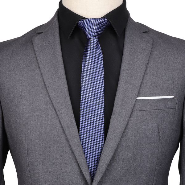 

neck ties linbaiway 5cm narrow tie for men women skinny wedding dress mens neckties suits slim cravat custom logo, Blue;purple