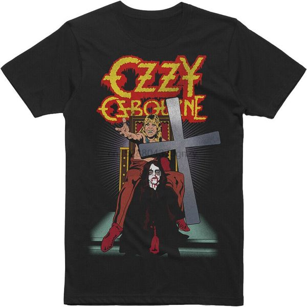 

ozzy osbourne speak of the devil vintage mens t-shirt for youth middle-age old age tee shirt