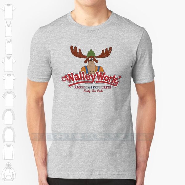 

уолли мир - америка любимый logo проблемные настраиваемый дизайн печати для мужчин женщины хлопок new cool tee футболки