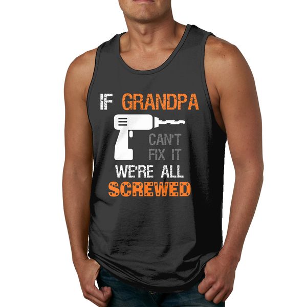 

vintage style carpentry mechanic 100% cotton tank o-neck vest