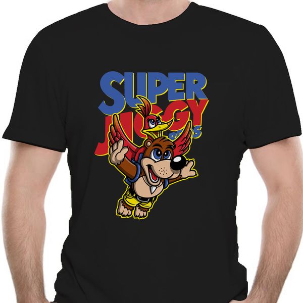 

super jiggy bros banjo kazooie men t-shirt fashion summer t-shirt 9485d