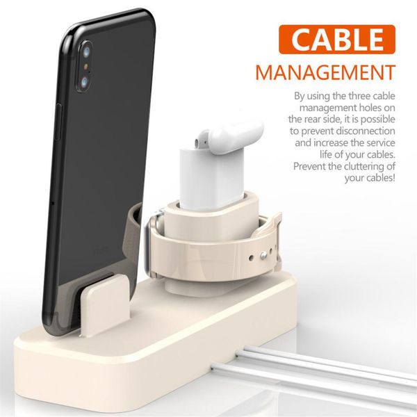 

3 in 1 charger stand charging dock for apple devices