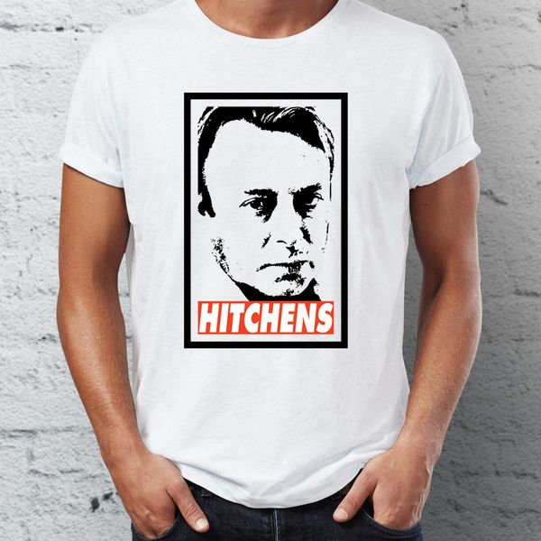 

men's t shirt with chriser hitchens