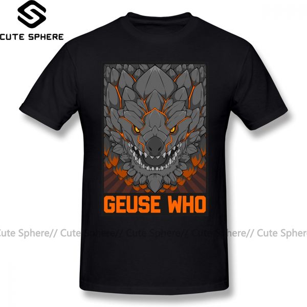 

monster hunter t shirt monster hunter geuse who t-shirt short-sleeve cute tee shirt printed summer 100 percent cotton men tshirt