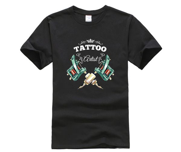 

2018 new summer tee shirt татуировщик тенниска татуировщик подарки мода майка