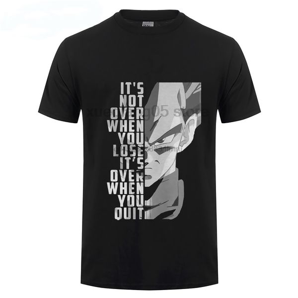 

vegeta it not over when you lose shirt