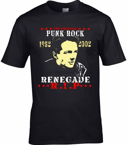 

джо страммер футболка столкновение памяти футболка punk rock rip