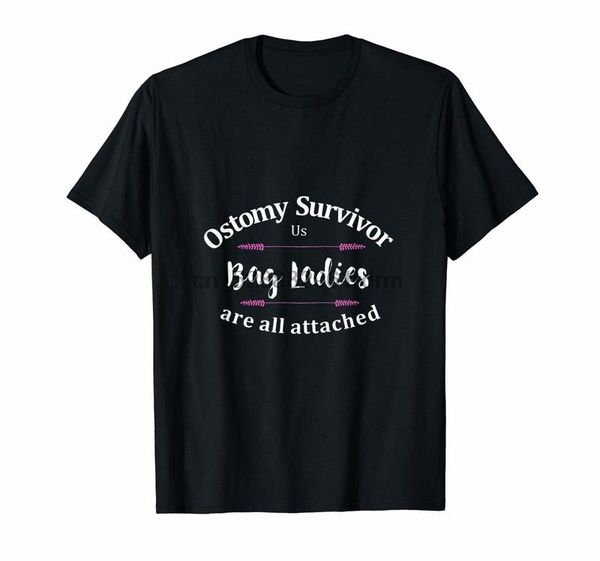 

clothing funny ostomy survivor bag ladies t shirt colon cancer tee