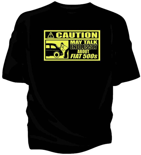 

caution' classic car t-shirt - 'may talk endlessly about men t shirts tee men new tee