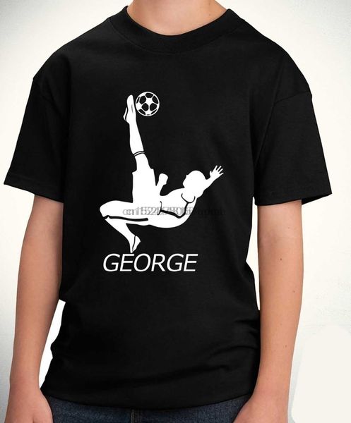 

football kids custom name personal boys sports gift wear teenager round neck mens summer famous clothing create a shirt