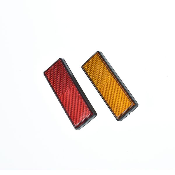 

bike lights 87x32x9mm reflective board mountain mtb bicycle rack tail safety warning lamp cycling rear reflector