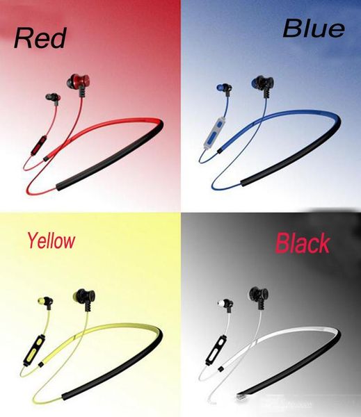 

wireless sport stero headset bluetooth earphone for iphone samsung smartphone phone magnetic neckband bluetooth headphone dhl ing