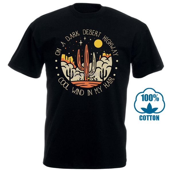 

на темном пустыне шоссе прохладный ветер в волосах black t shirt m 6xl