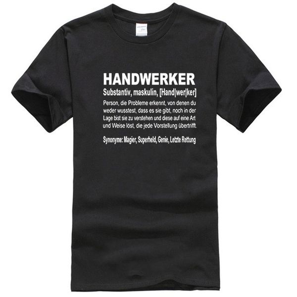 

merchandise herren men t-shirt definition beruf job arbeit tee shirt bedruckt