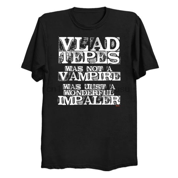 

men tshirt vlad tepes printed t-shirt tees top