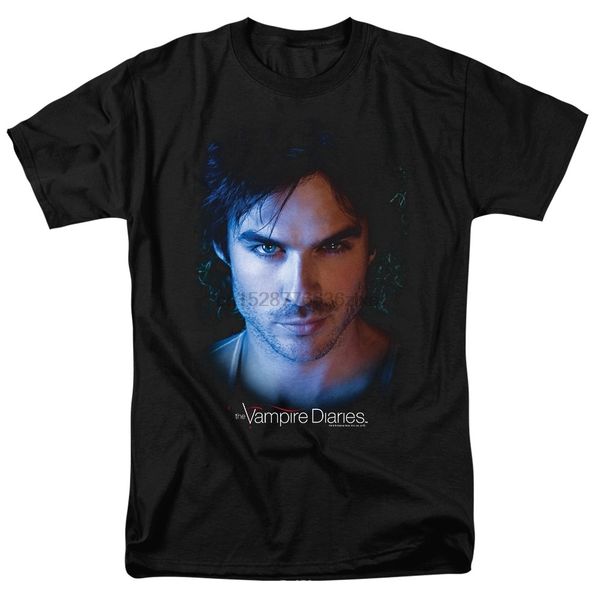 

popfunk the vampire diaries damon ian somerhalder t shirt & exclusive stickers