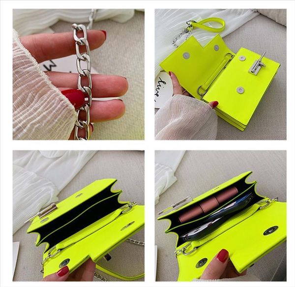 

green yellow evening bags for women 4 colors pu leather satchel crossbody bag casual party shoulder bag