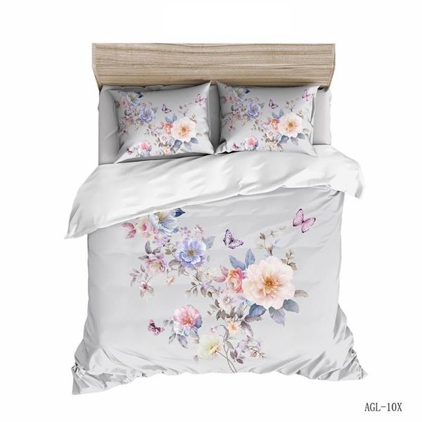 

bohemia цветочные акварели пододеяльник 100% микрофибры 1pc пододеяльник с 1 / ответственность 2pc наволочки падения груза