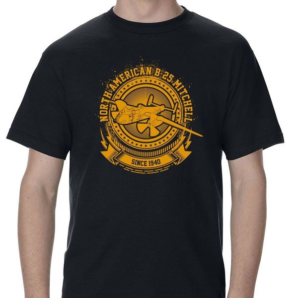 

2019 fashion b-25 mitchell men's t-shirt tee shirt