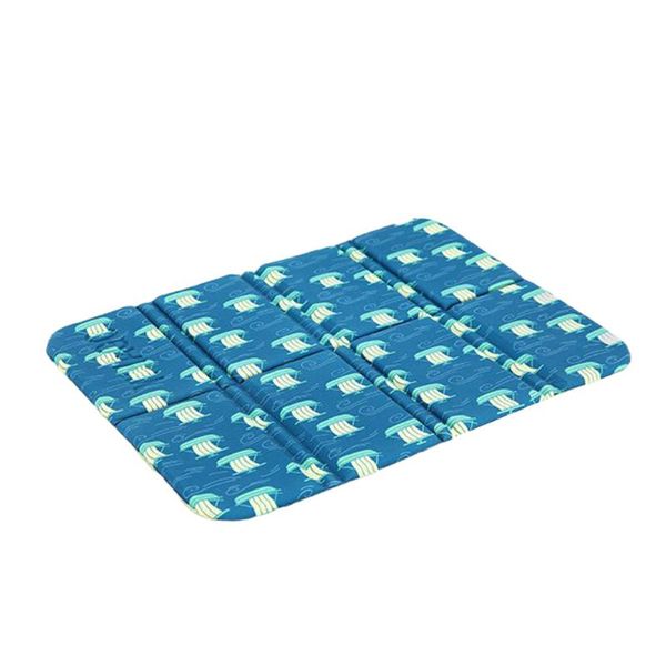 

outdoor pads mattress moisture proof hiking waterproof picnic floral print soft portable folding seat pad camping mat park beach
