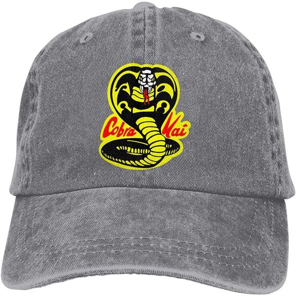 

ball caps co bra kai logo soft casquette cap vintage adjustable baseball, Blue;gray