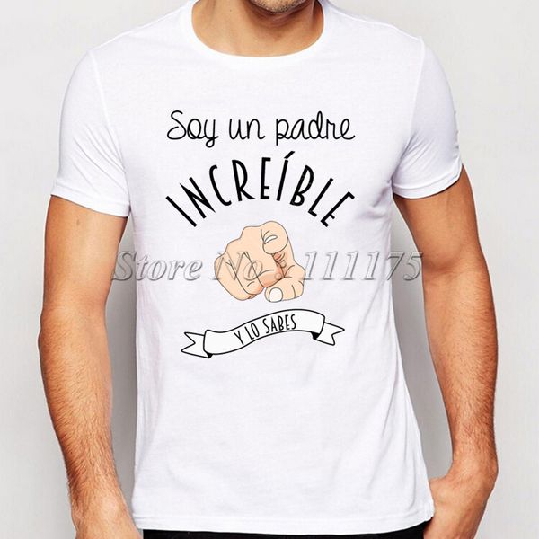

2019 новые мужская мода невероятно падре печати t-shirt summer прохладный топы мода тройников