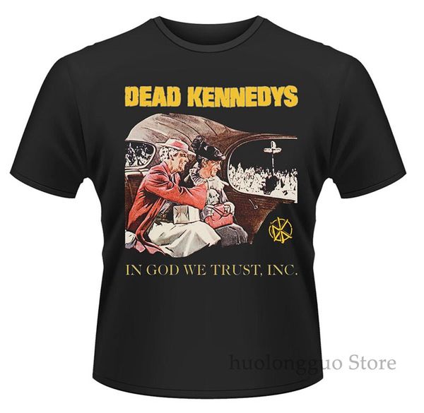 

dead kennedys 'in god we trust' t-shirt - new & official 100% cotton men t shirt women tee casual short sleeve tshirts