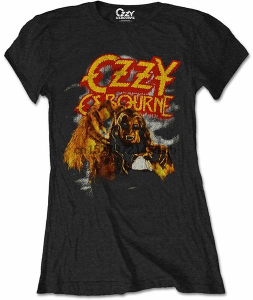 

ozzy osbourne 'урожай werewolf' женская монтажн t-shirt - новый официальный