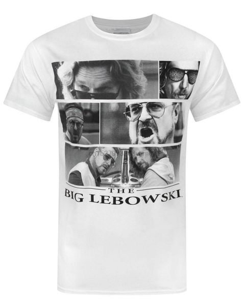 

big lebowski the dude and walter men t-shirt