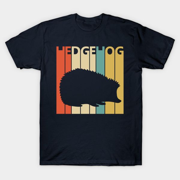 

мужчины футболки vintage hedgehog животных lover подарков tshirt женщины футболка мужчины хлопок тис harajuku