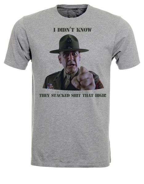 

gunnery sargent hartman drill instructor demotivational mens tshirt tee ad60