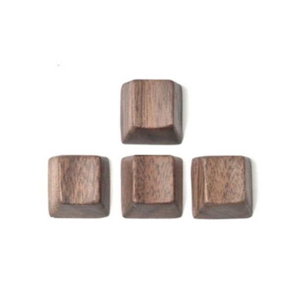 

walnut wood keycap oem height small single personality wooden keycap personality for cherry mx mechanical keyboard