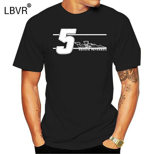 

2018 men t shirt fashion cotton men t shirt retro ronnie peterson race number cute tatoo lover t shirt