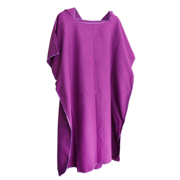 

durable soft beach hooded poncho changing robe, water sports scuba diving changing towel for surfing sailing swimming