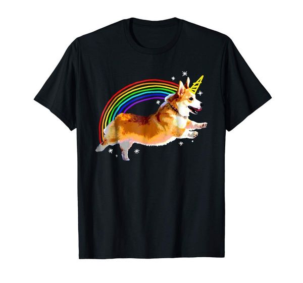 

2020 горячие продажа супер мода корги doodle смешные графический t-shirt
