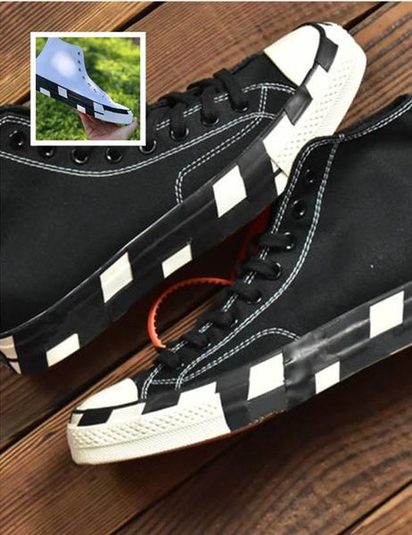 

with box stripe off chuck 70 all white canvas star shoes taylor 1970s skate designer womens fashion casual shoes, Black