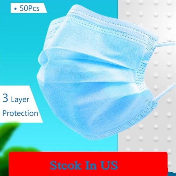 

корабль из сша одноразовый пылезащитный mouth маски рм2,5 mascherine уровень безопасности дыхание masque уход за кожей лица elastic