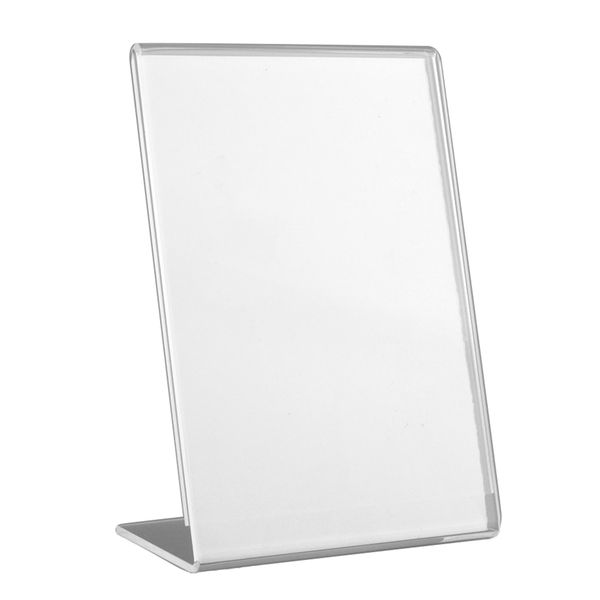

p booth frame 3\" acrylic picture frames l style slanted frame for