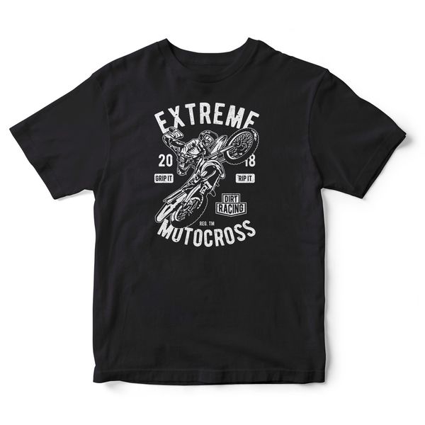 

2019 new arrival men's fashion extreme motocross t shirt t-shirt dirt biker moto uomo motox print t shirts